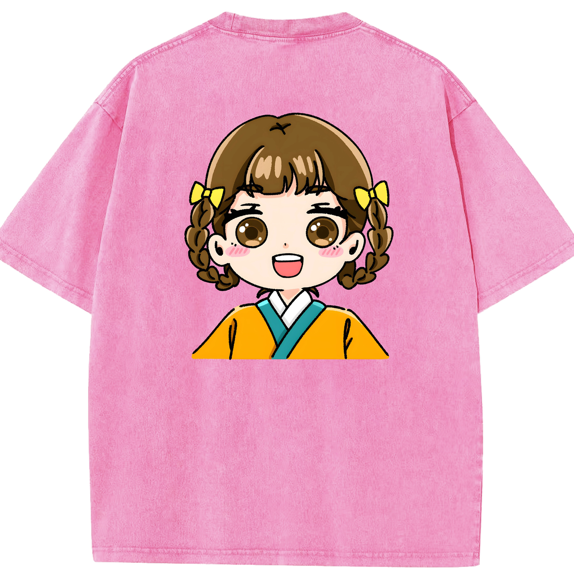 （画像用） 薬屋のひとりごと The Apothecary Diaries 綿100% ヴィンテージ風 半袖Tシャツ（背面プリント）